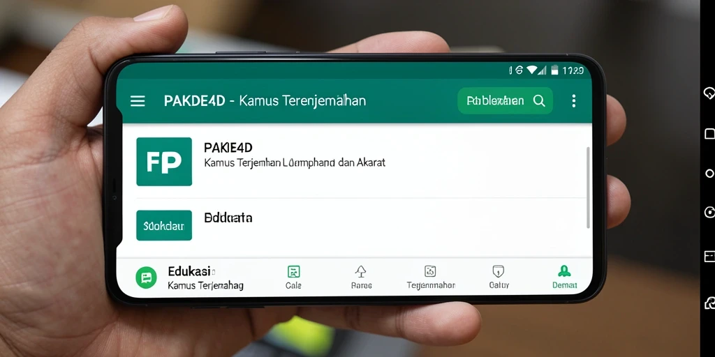 Tampilan antarmuka utama PAKDE4D yang bersih dan user-friendly.